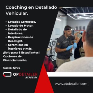 COACHING PROFESIONAL EN CAR DETAILING